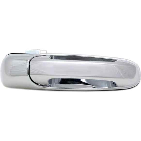 2006-2009 Mitsubishi Raider - Front, Passenger Side Chrome Exterior Door Handle, Without Key Hole