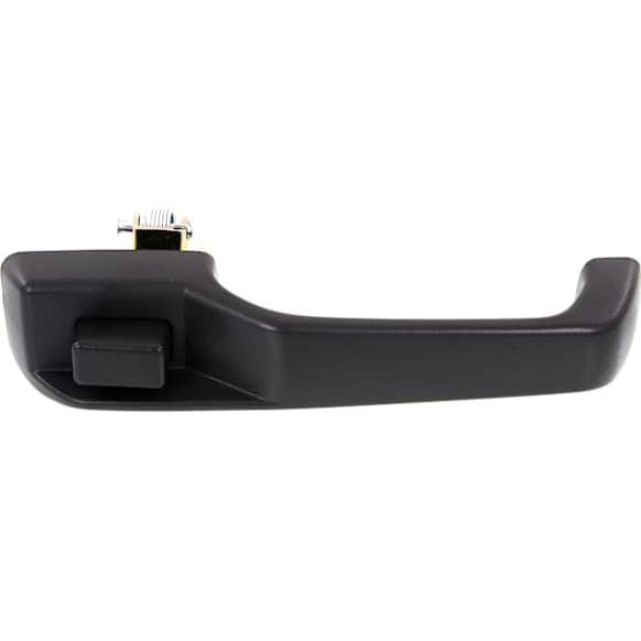 Rear, Driver Side Exterior Door Handle, Black, Without Key Hole