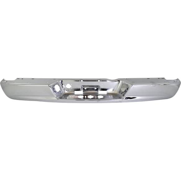 2008 Dodge Ram 1500 ST - Step Bumper, Chrome, Face Bar Only; With pad provision, Without mounting bracket(s)