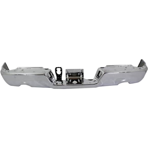 Step Bumper, Chrome Face Bar Only; With pad provision Without mounting bracket(s)