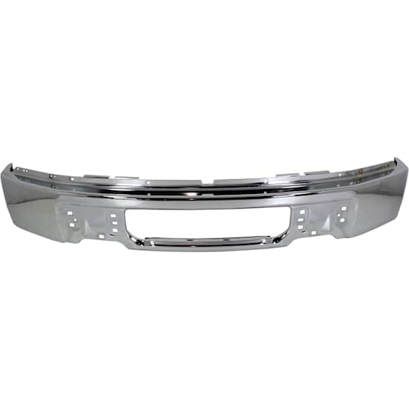 Front Bumper, Chrome, Without Mounting Brackets