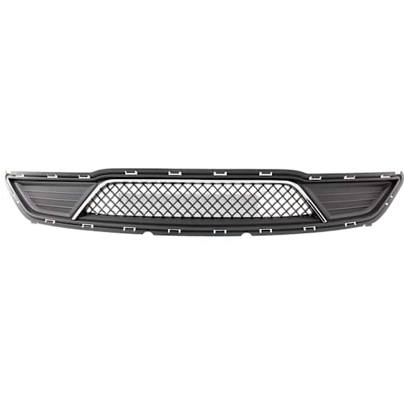 Front Bumper Grille, Dark Gray CAPA Certified