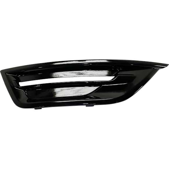 Front, Passenger Side Fog Light Cover, Black, SHO Model