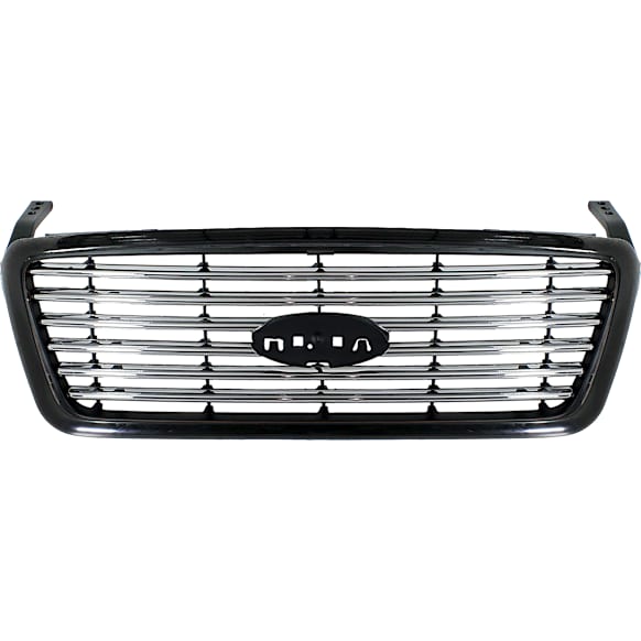 2007 Ford F-150 - Grille, Black Shell with Chrome Insert
