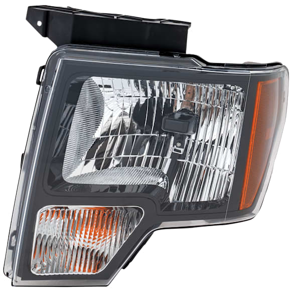 2011 Ford F-150 - Driver Side Halogen Headlight, With bulb(s), OE Comparable Finish, CAPA Certified