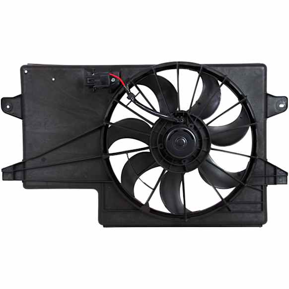 Radiator Fan - Fan Blade, Motor and Shroud, 4 Cyl., 2.0L Engine