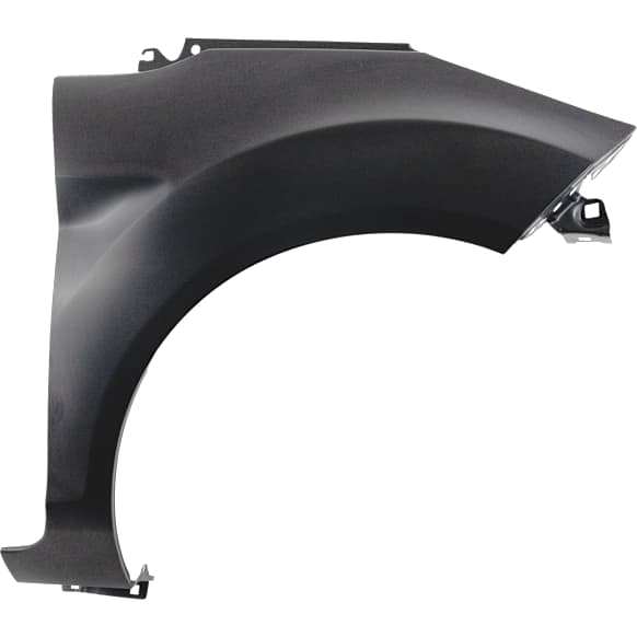 2011-2019 Ford Fiesta - Front, Passenger Side Fender, Without Rocker Molding Holes, CAPA CERTIFIED