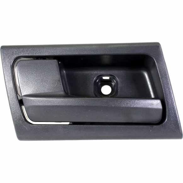 Front or Rear, Driver Side Interior Door Handle, Black, Without Door Lock Hole, 8 Cyl., 4.6L Engine