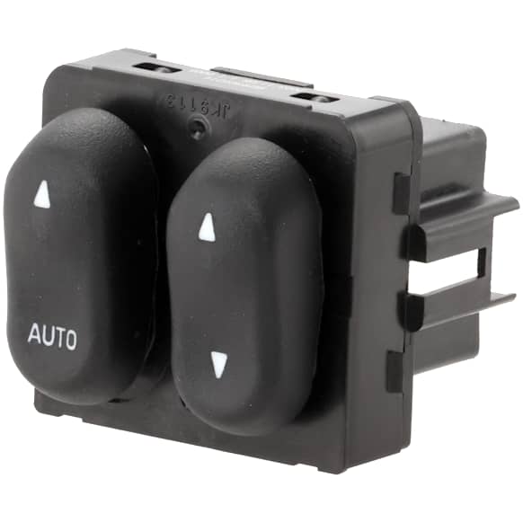 1999-2002 Ford F-150 - Front, Driver Side Window Switch, Black, 2-Button