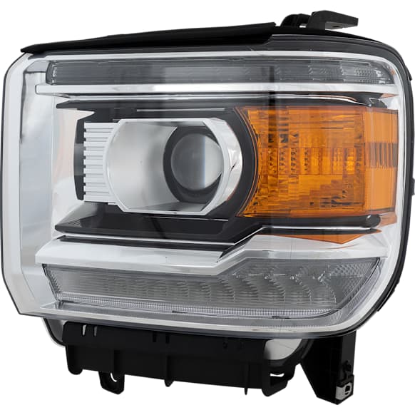 Driver Side Headlight, with Bulb, LED, Clear Lens