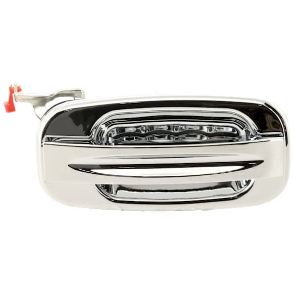 2002 Cadillac Escalade EXT - Rear, Passenger Side Chrome Exterior Door Handle, Without Key Hole