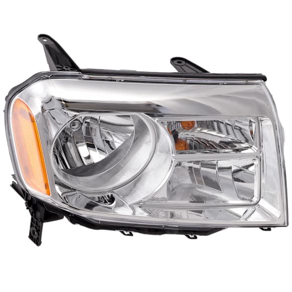 2012-2015 Honda Pilot - Passenger Side Headlight, with Bulb, Halogen, Clear Lens, 6 Cyl., 3.5L Engine, CAPA Certified