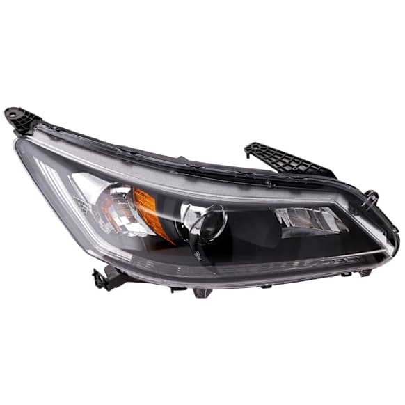 Pair Of Clear Headlight Lens Covers For Honda Accord 2013-2015 – Direct Replacement