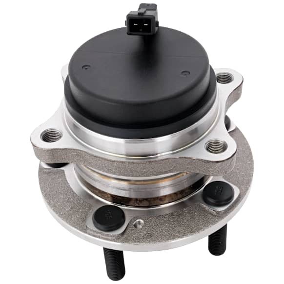 Rear, Driver or Passenger Side Wheel Hub, 5 Lugs, with Bearing, with Sensor, 5 x 4.5 in. Bolt Pattern, FWD