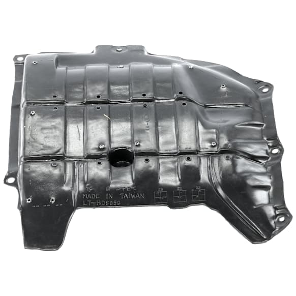 Driver Side Splash Shield, Floor Pan Under Cover, Front Section, 3.5L Engine
