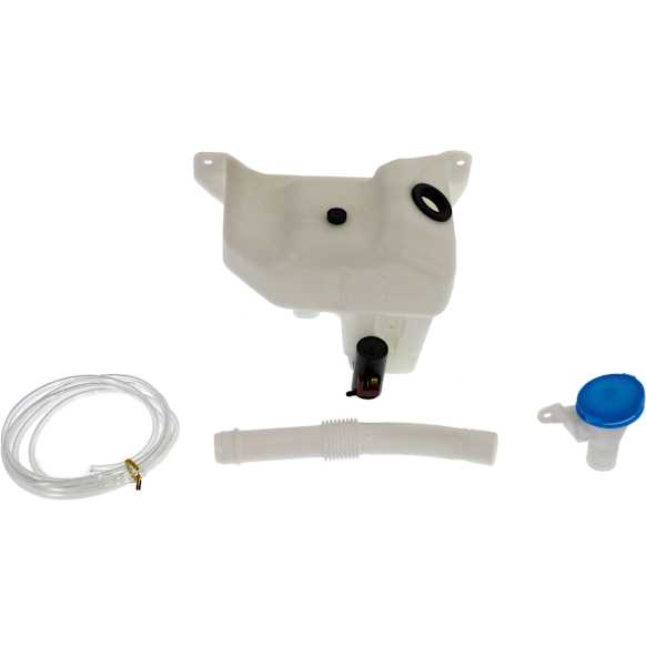 2005 Honda Civic - Washer Reservoir With Pump, Sedan, 1.7L 4Cyl, Without Sensor, With Filler Neck