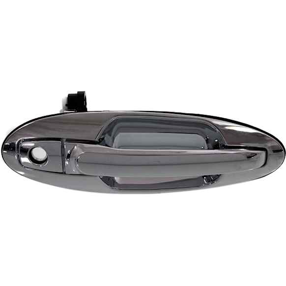 Front, Passenger Side Chrome Exterior Door Handle, With Key Hole, Sedan