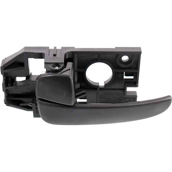 2005 Hyundai Elantra - Rear, Driver Side Black Interior Door Handle, With Door Lock Button, 4-Door, Sedan
