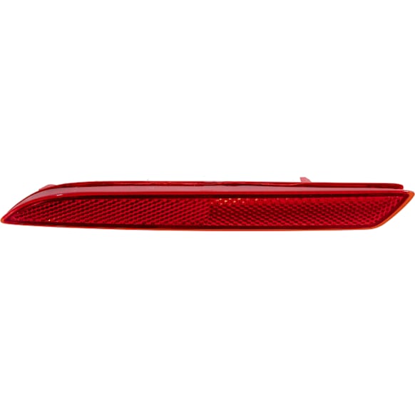 Rear, Driver Side Bumper Reflector