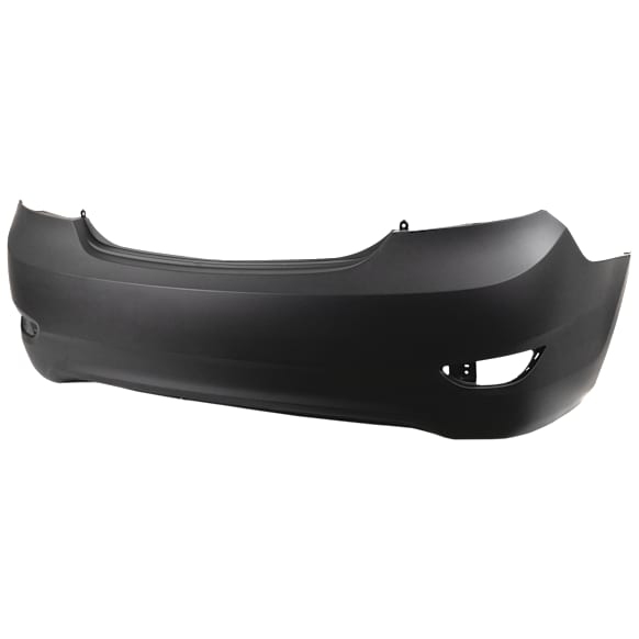 Rear Primed Bumper Cover, Sedan