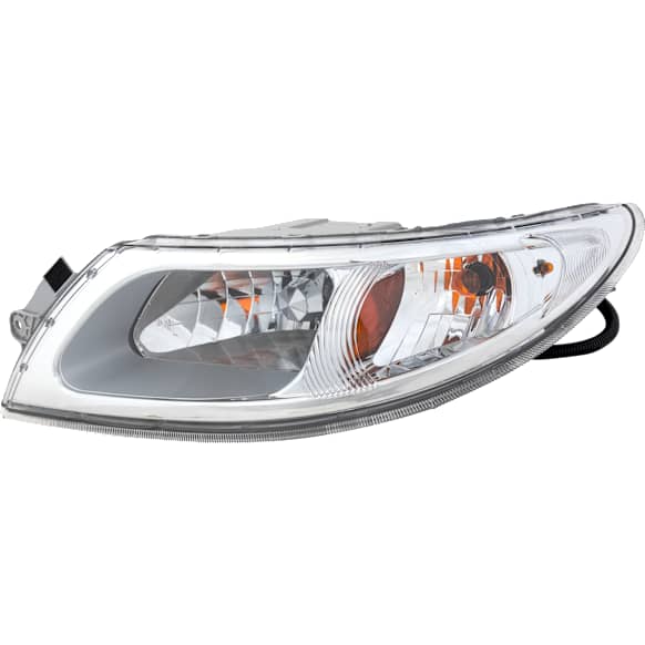 Driver Side Headlight, with Bulb, Halogen, Clear Lens, Base Model