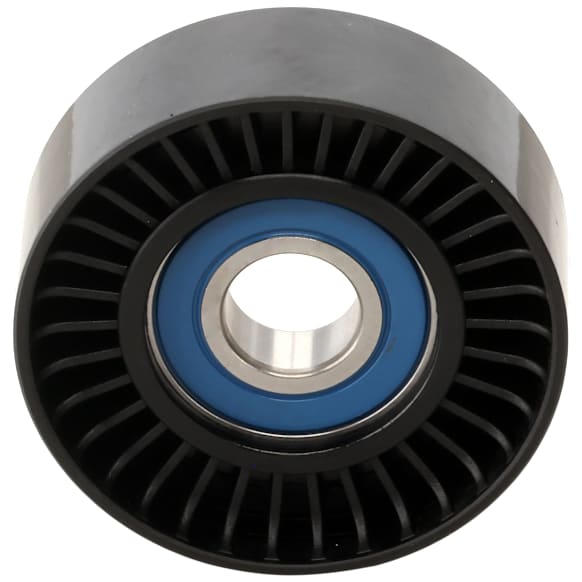 Accessory Belt Idler Pulley, 2.75 in. OD, 1 in. Pulley Width, Flat, Serpentine Type, Back Idler