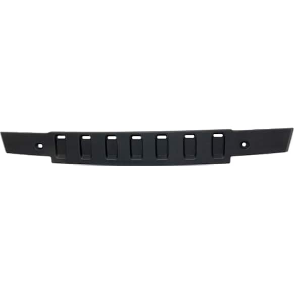 2010 Jeep Wrangler - Front, Upper Bumper Trim, For Models With Standard Duty Bumper Cover, Textured Black