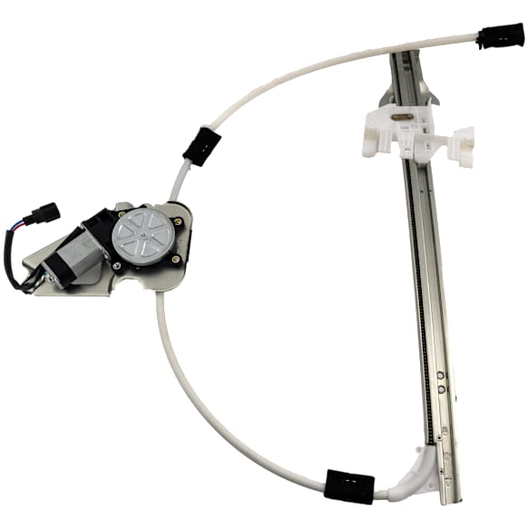 Front, Passenger Side Power Window Regulator, With Motor