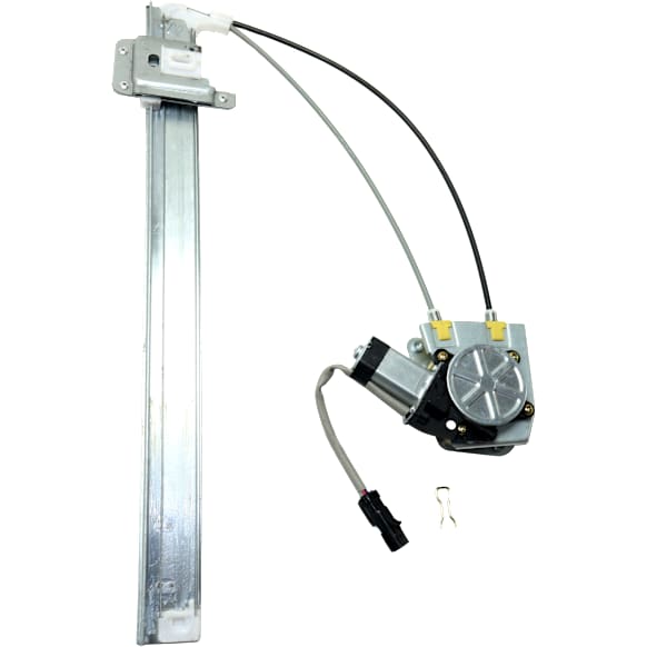 Rear, Passenger Side Window Regulator, Power, Ball Stud Style