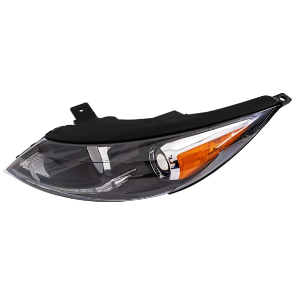 2016 Kia Sportage - Driver Side Halogen Headlight, With bulb(s), OE Comparable Finish