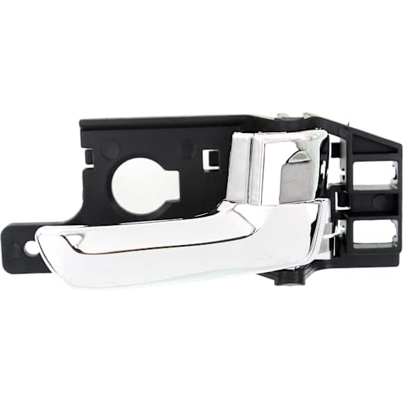 Front or Rear, Passenger Side Chrome Interior Door Handle, With door lock button, Sport Utility