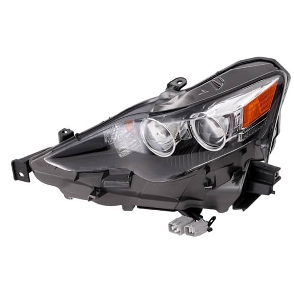 2014-2016 Lexus IS350 - Driver Side Headlight, with Bulb, LED, Clear Lens