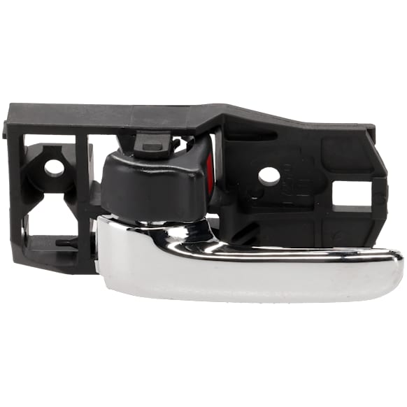 Front Or Rear, Driver Side Chrome lever Interior Door Handle, With Door Lock Button
