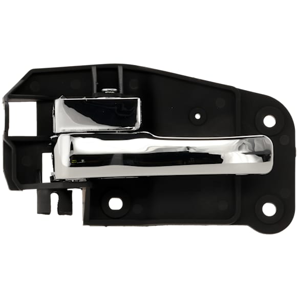 Front, Driver Side Chrome Interior Door Handle, With door lock button, Sedan