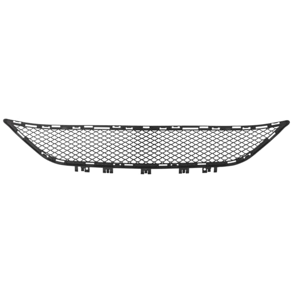 Front, Center Bumper Grille, Textured Black