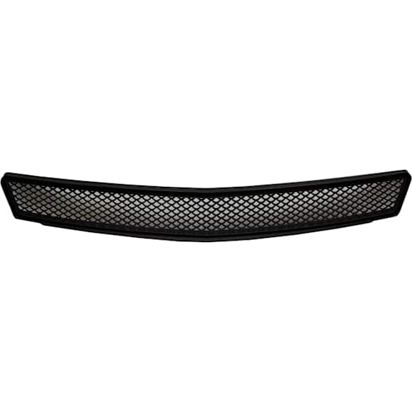 Front, Center Bumper Grille, Textured Black