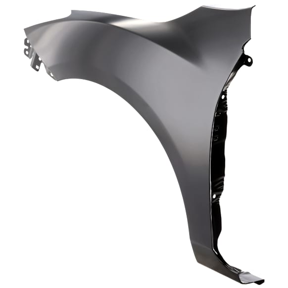Front, Driver Side Fender, Without Turn Signal Light Hole, Hatchback (With Stone Guard Provision)/Sedan, CAPA CERTIFIED