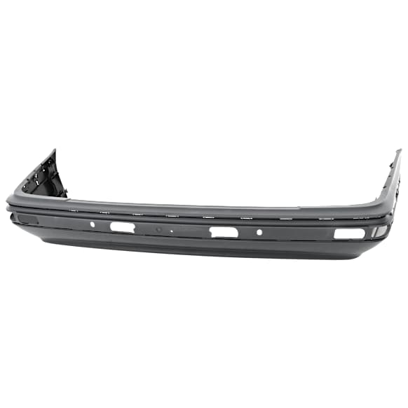 Rear Primed Bumper Cover, Sedan, With Molding Hole, For Models Without Sport/AMG Styling Package, W210