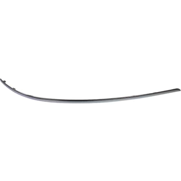 Rear, Passenger Side, Outer Bumper Trim, Chrome