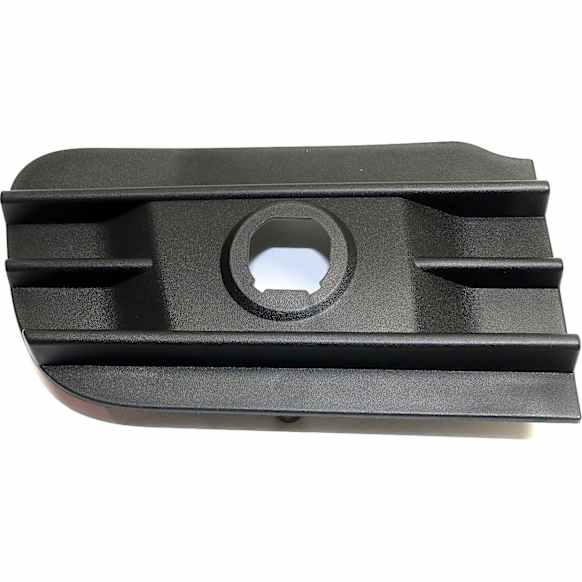 Front, Driver Side Bumper Trim, Textured Black