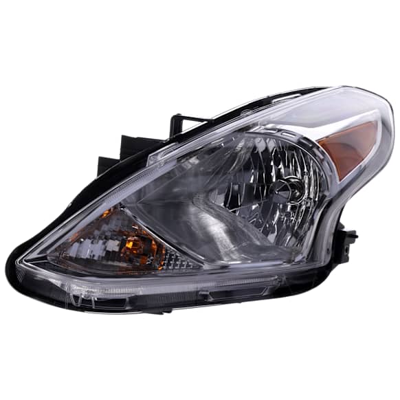 2018 Nissan Versa - Driver Side Halogen Headlight, With bulb(s), OE Replacement, CAPA Certified