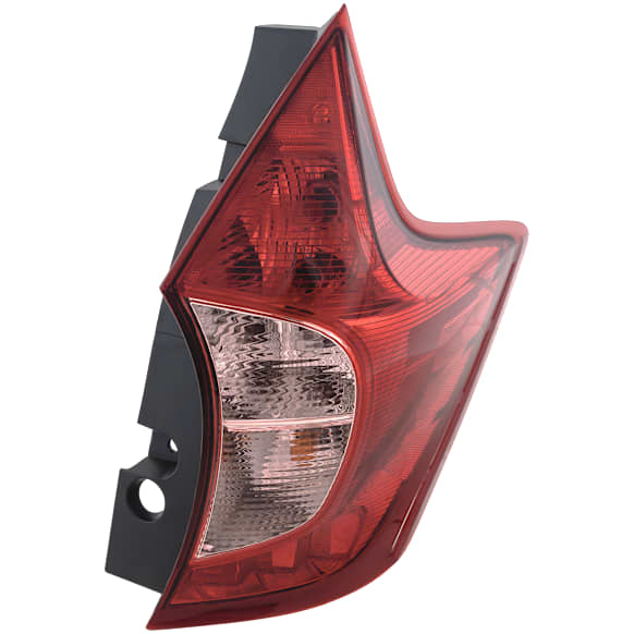 Passenger Side Tail Light, with Bulb, Halogen, Clear and Red Lens, 4 Cyl., 1.6L Engine, CAPA CERTIFIED