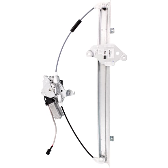 Front, Passenger Side Power Window Regulator, with Motor, with 2-Pin Connector
