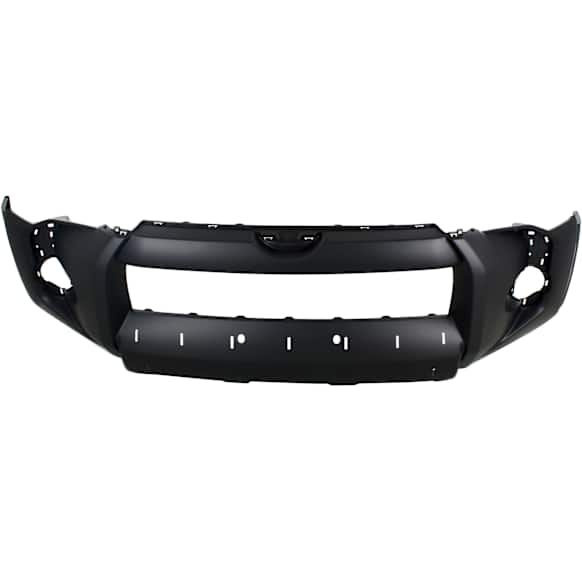 2016 Toyota 4Runner - Front Primed Bumper Cover, For Models Without Chrome Trim, With Valance Panel