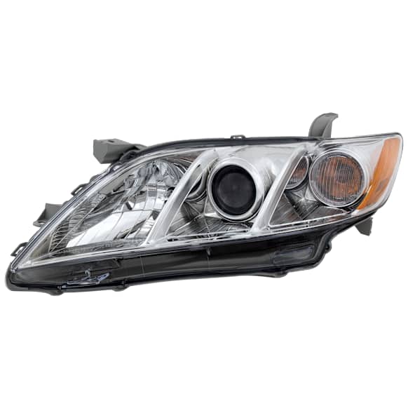 2008 Toyota Camry LE 6 Cyl 3.5L - Driver Side Halogen Headlight, With bulb(s), USA Built Vehicle, OE Replacement, CAPA Certified