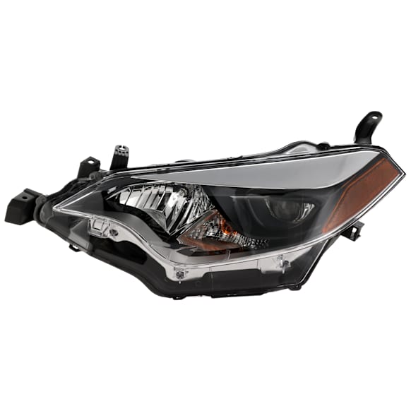 Driver Side LED Headlight, With bulb(s), Clear Lens, 4 Cyl., 1.8L Engine, OE Replacement, CAPA Certified