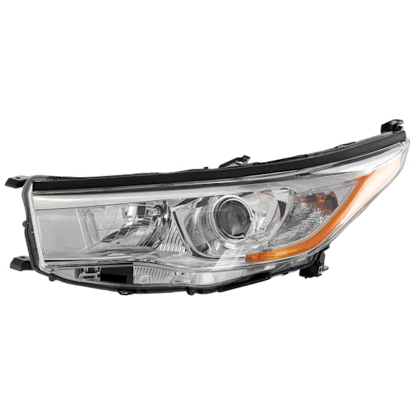 Driver Side Headlight, with Bulb, Halogen, without Smoked Chrome Accent, CAPA Certified