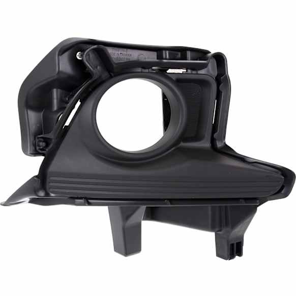 2014-2016 Toyota Highlander - Front, Passenger Side Fog Light Trim, Textured Black, without LED Daytime Running Light