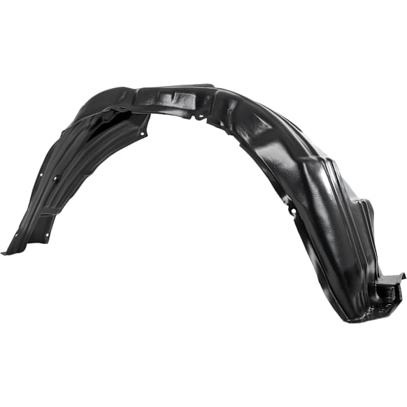 Front, Passenger Side Fender Liner, without Insulation Foam, with Extension Sheet, Except SE Model, CAPA Certified
