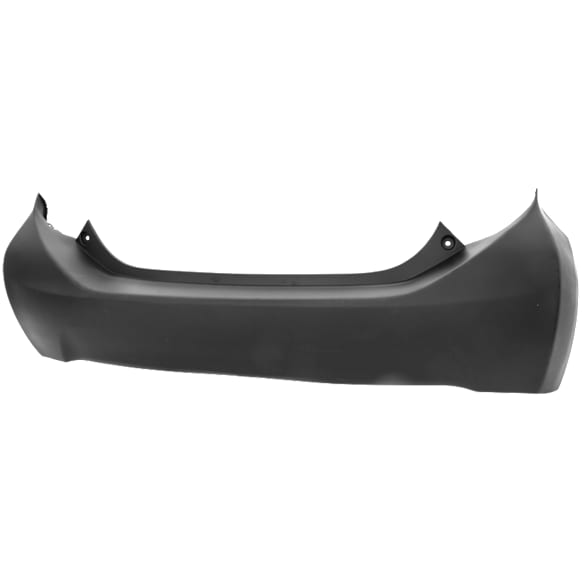 2012-2016 Toyota Prius C - Rear Primed Bumper Cover, 4 Cyl., 1.5L Engine, CAPA Certified